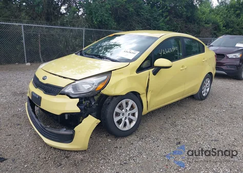 2016 Kia Rio Lx from USA, damaged, VIN KNADM4A31G6540709